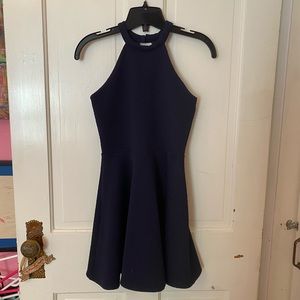 kids formal navy dress